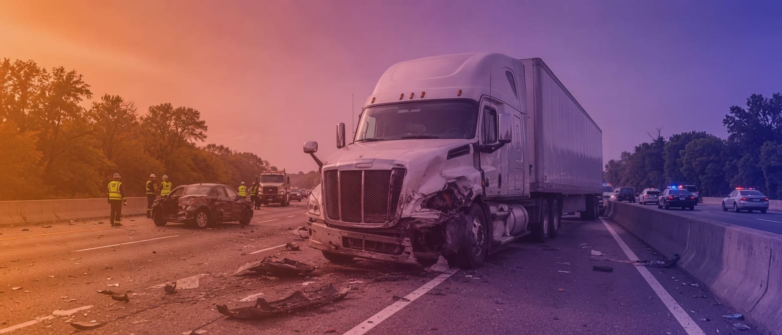 Driver logs и электронные данные после ДТП с коммерческим грузовиком